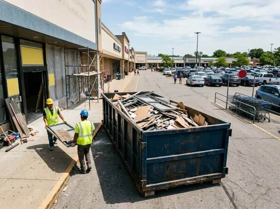 retail-store-renovation-debris-003 — frequently asked questions, Roll-off Dumpster Rentals in Lexington, OK